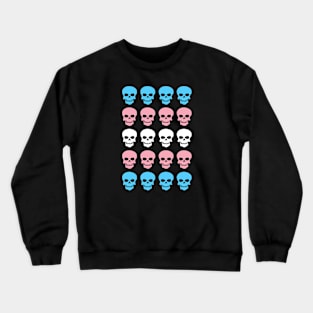 Trans Skulls Crewneck Sweatshirt